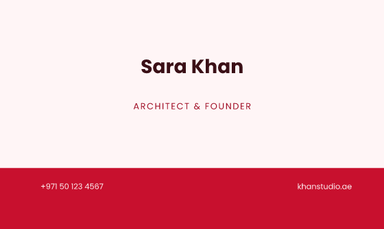 Bottom Bar business card design, Cherry Bottom Bar