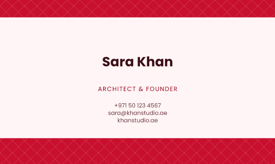 Diner business card design, Cherry Diner