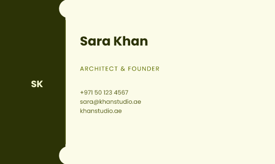 Ticket business card design, Citrus Ticket