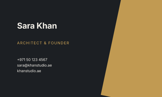 Spotlight business card design, Graphite Spotlight