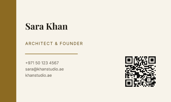 Band business card design, Ivory Band