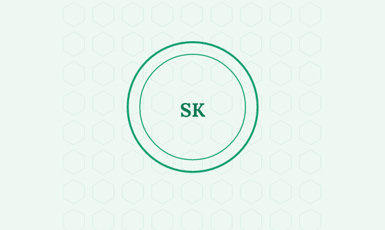 Medallion business card design, Jade Medallion