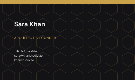 Circuit business card design, Obsidian Circuit