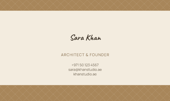 Diner business card design, Sand Diner